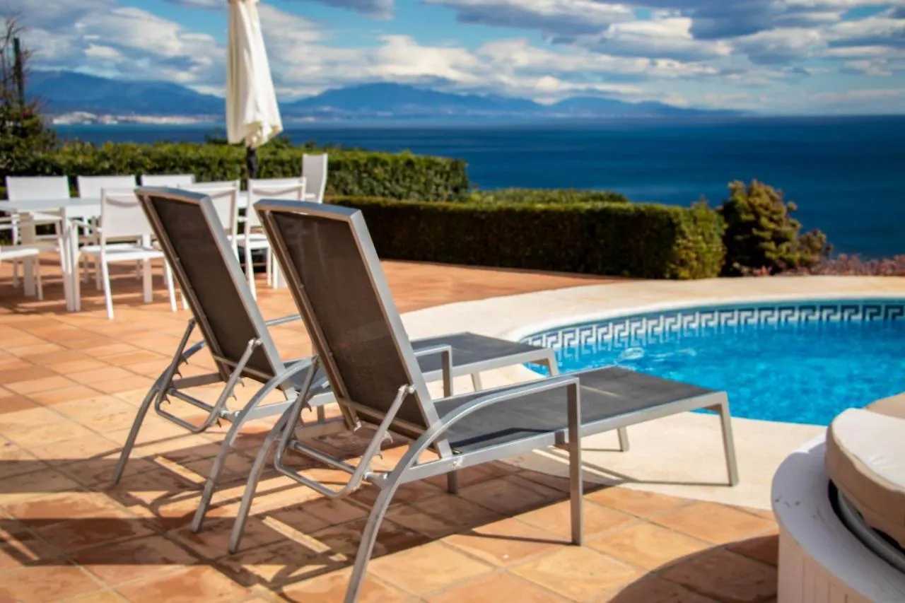 Magnifica Villa Cerca Sotogrande Con Vista Mar Excepcional Manilva 0*,
