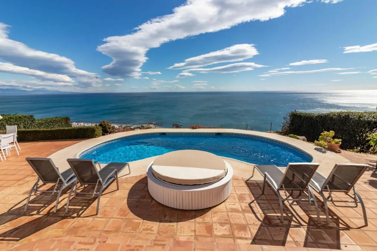 Magnifica Villa Cerca Sotogrande Con Vista Mar Excepcional Manilva