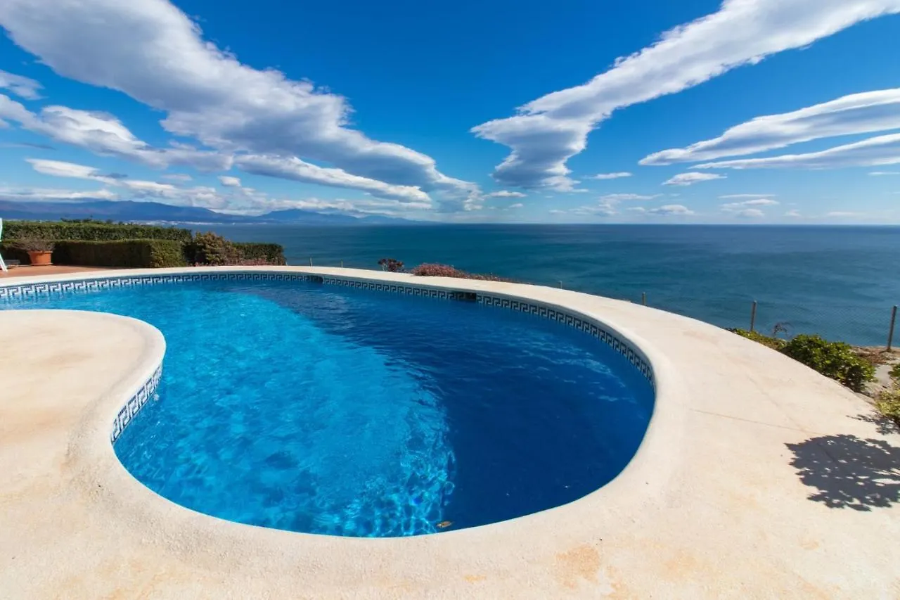 Magnifica Villa Cerca Sotogrande Con Vista Mar Excepcional Manilva Spanje