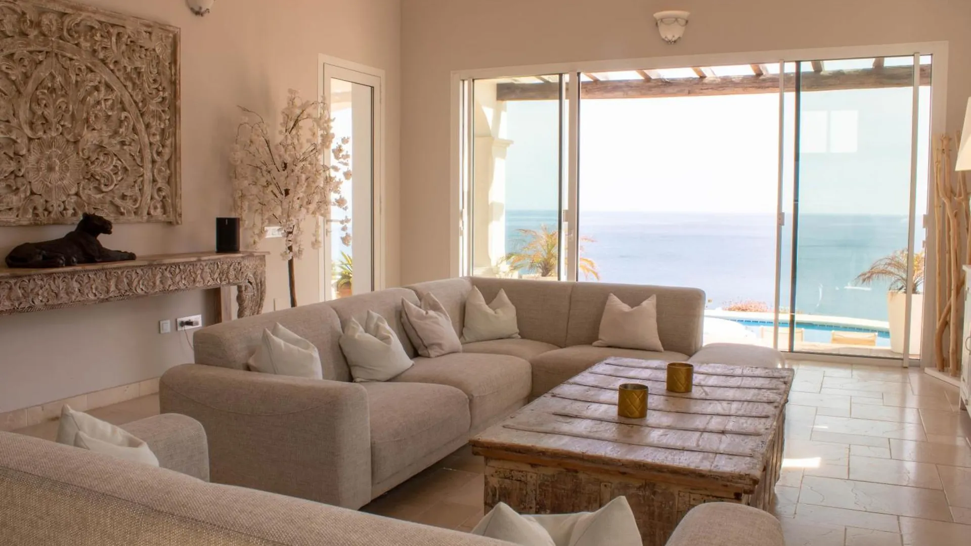 Magnifica Villa Cerca Sotogrande Con Vista Mar Excepcional Manilva Spanje